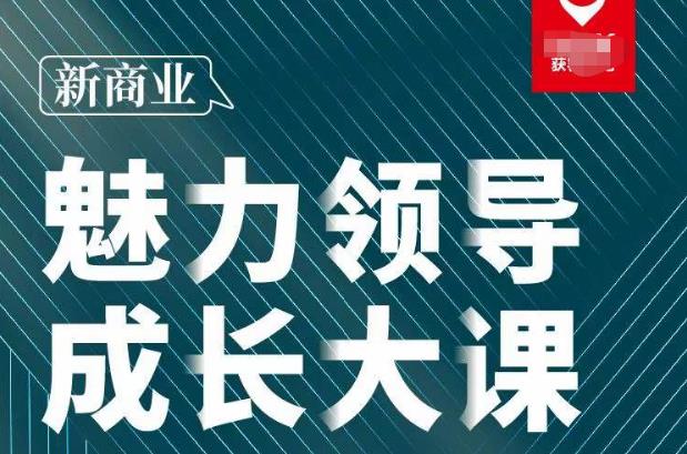 张琦·新商业魅力领导成长大课2023新版，高效管理必修课（30节）-古龙岛网创