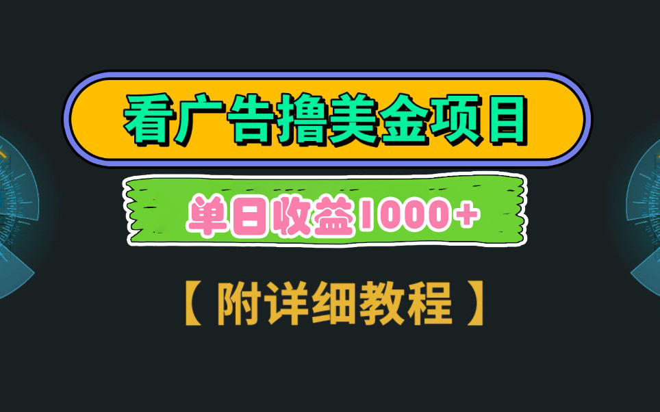 （9023期）Google看广告撸美金，3分钟到账2.5美元 单次拉新5美金，多号操作，日入1千+-古龙岛网创