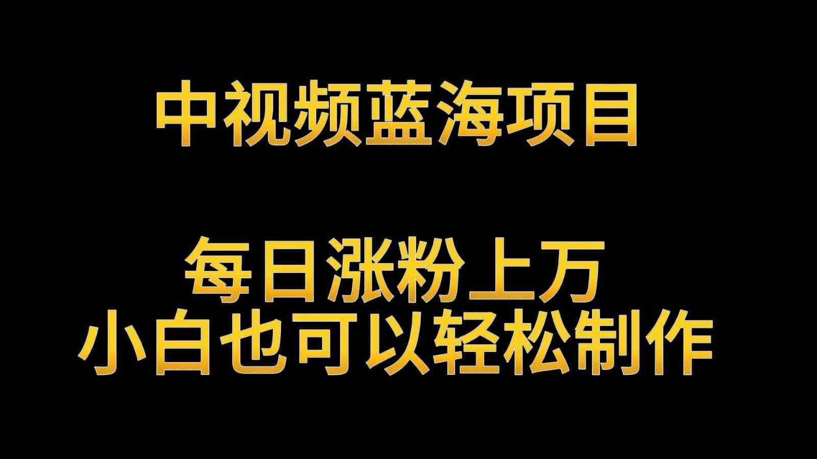 中视频蓝海项目，解读英雄人物生平，每日涨粉上万，小白也可以轻松制作，月入过万-古龙岛网创