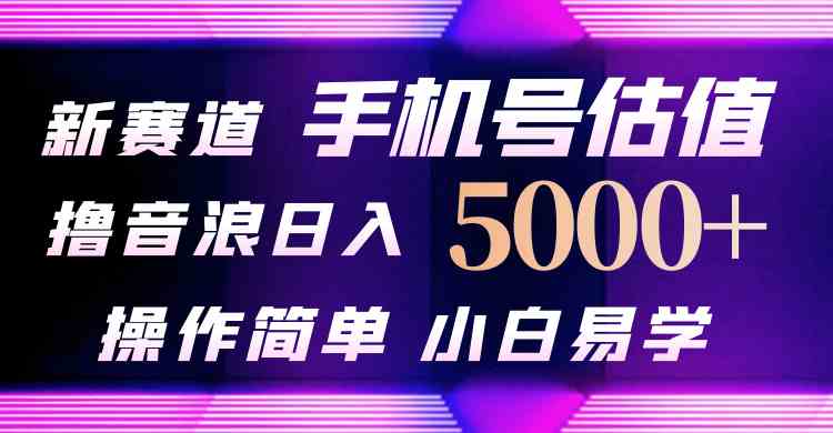 （10154期）抖音不出境直播【手机号估值】最新撸音浪，日入5000+，简单易学，适合…-古龙岛网创