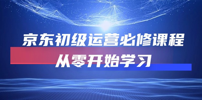 （10261期）京东初级运营必修课程，从零开始学习-古龙岛网创