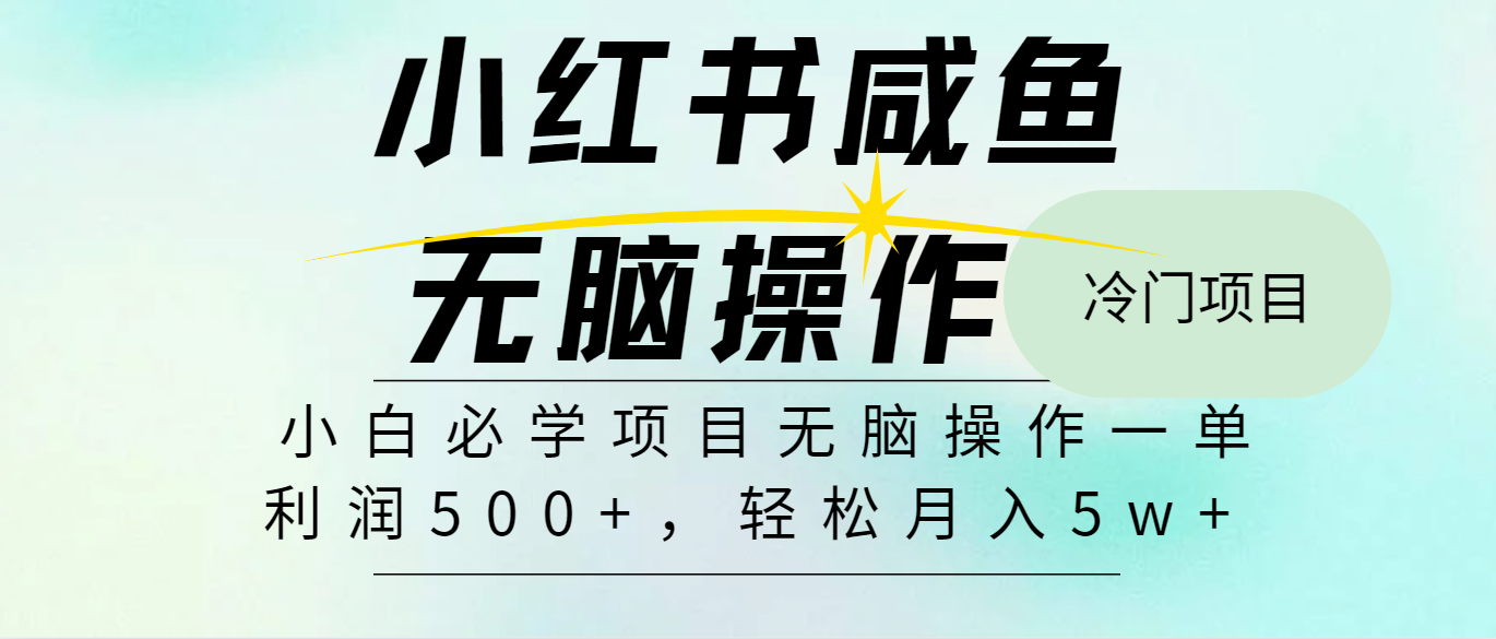 （11888期）2024最热门赚钱暴利手机操作项目，简单无脑操作，每单利润最少500-古龙岛网创