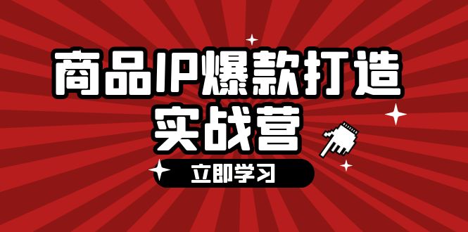 （12136期）商品-IP爆款打造实战营【第四期】，手把手教你打造商品IP，爆款 不断-古龙岛网创