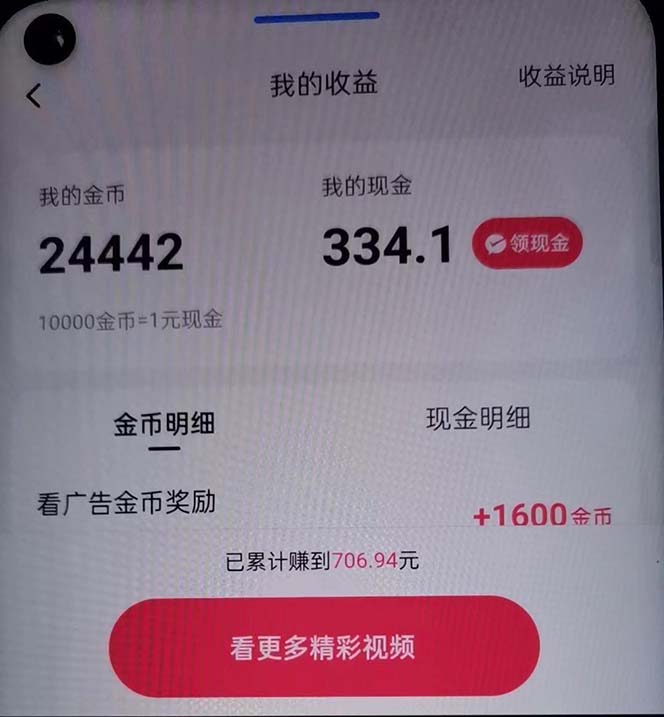 图片[3]-（12142期）蓝海项目，看广告单机300+，每天一个小时，月入3W~5W-古龙岛网创