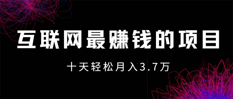 （12396期）互联网最赚钱的项目没有之一，轻松月入7万+，团队最新项目-古龙岛网创