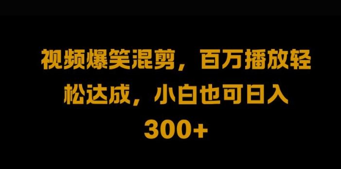 视频号零门槛，爆火视频搬运后二次剪辑，轻松达成日入1k【揭秘】-古龙岛网创