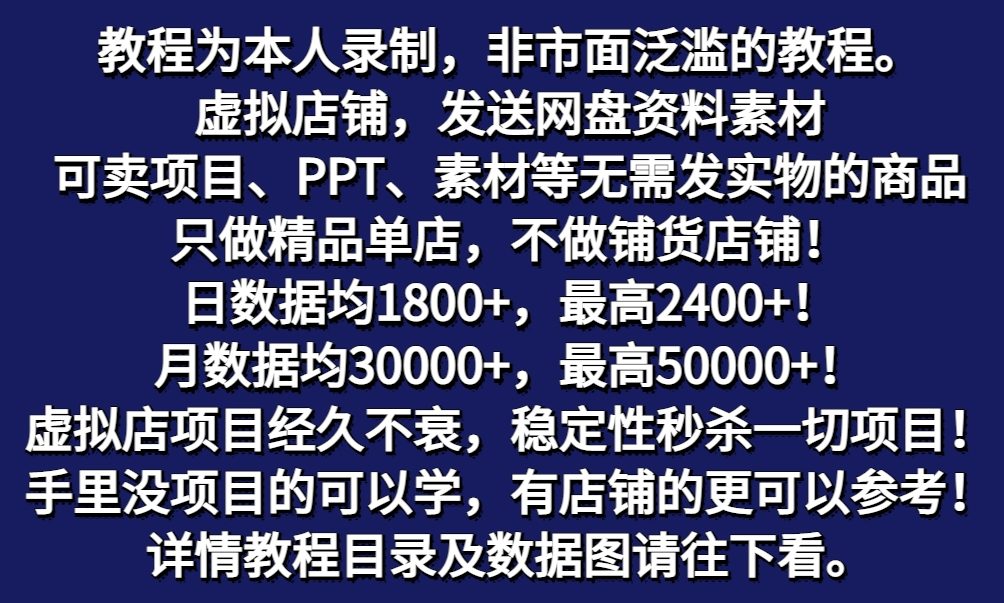 图片[2]-拼多多虚拟店铺项目，电脑挂机自动发货，单店日利润300+-古龙岛网创