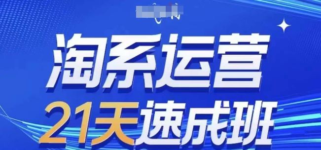 淘系运营21天速成班(更新24年9月)，0基础轻松搞定淘系运营，不做假把式-古龙岛网创