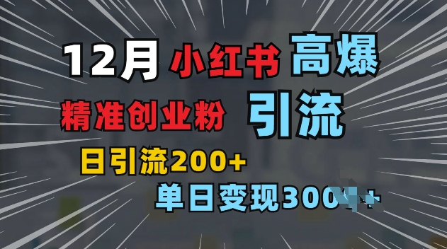 小红书一张图片“引爆”创业粉，单日+200+精准创业粉 可筛选付费意识创业粉【揭秘】-古龙岛网创